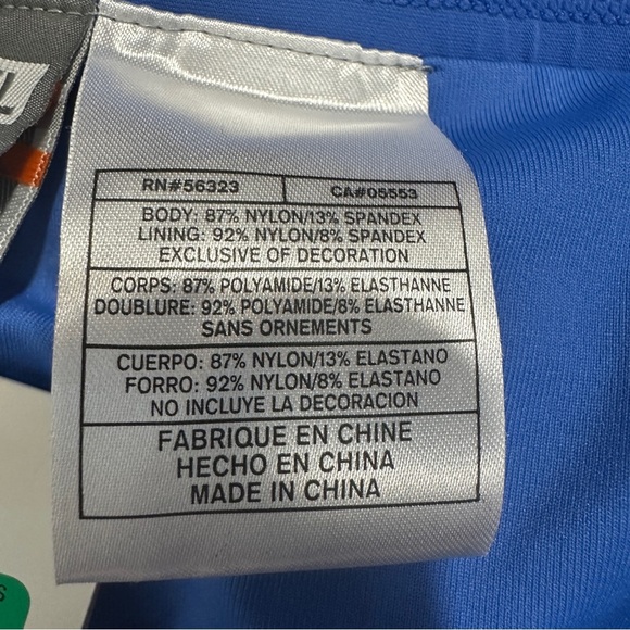 NEW Nike Dri-Fit skort, size XL (16-18), Blue/white, activewear, tennis, pleated - Picture 5 of 10